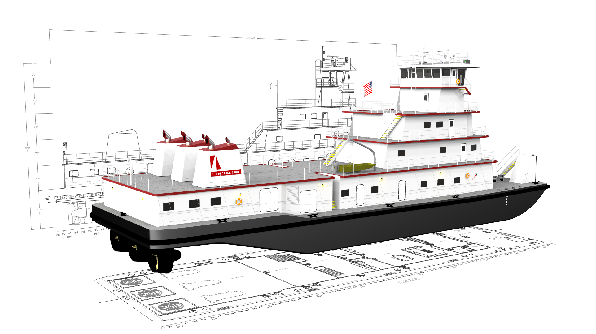 Vessel design services - Hull, appendage and structural design